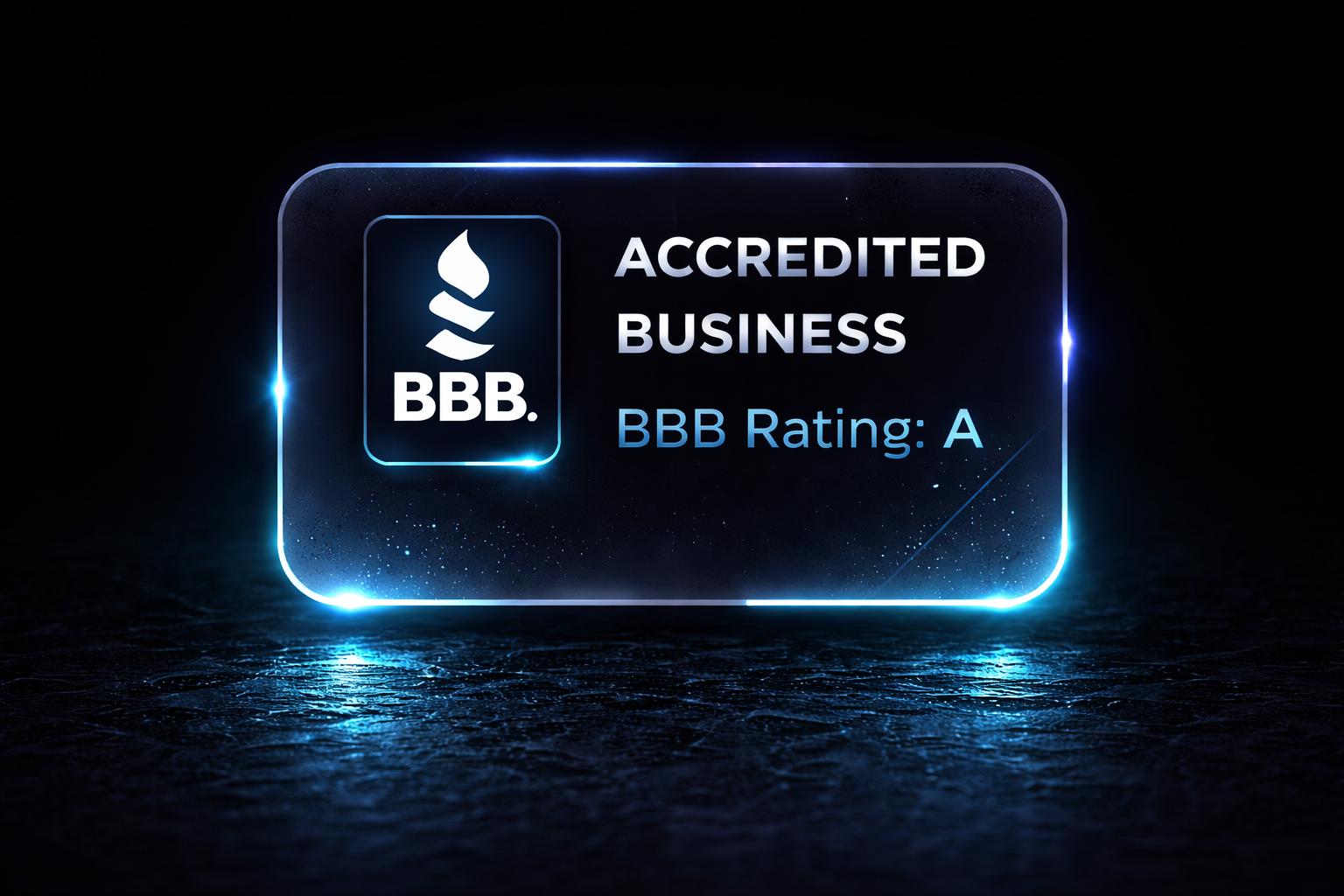 BBB accredited badge